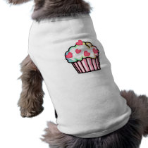 Cupcake Love Dog T-shirt