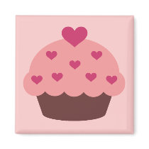 Cupcake Love Magnet