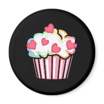 Cupcake Love Refrigerator Magnet