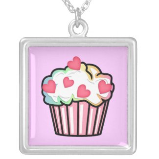 Cupcake Love necklace