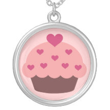 Cupcake Love Necklace