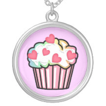 Cupcake Love Pendants