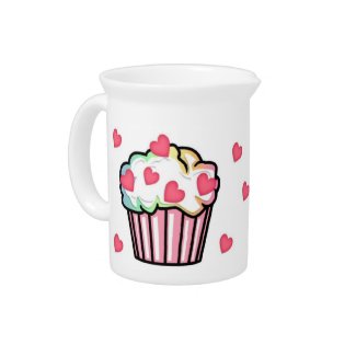 Cupcake Love pitcher