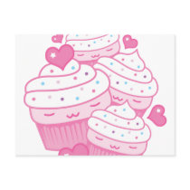 cupcake love postcards by thecuteinstitute cupcake love postcards
