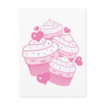 cupcake love postcards by thecuteinstitute cupcake love postcards