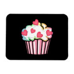 Cupcake Love Rectangular Magnets