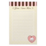 Cupcake Love stationery