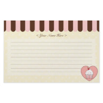 Cupcake Love Stationery