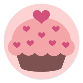 Cupcake Love Stickers sticker