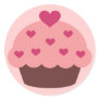 Cupcake Love Stickers