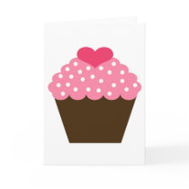 Cupcake Love Valentine Card