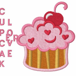Cupcake Lover Embroidered Shirt embroideredshirt
