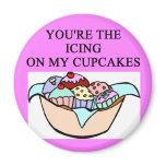 CUPCAKE lover Fridge Magnets