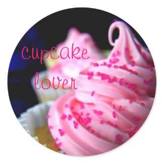 Cupcake lover sticker sheet sticker