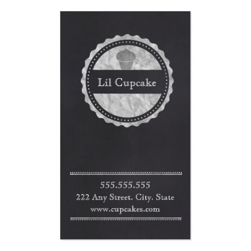 Cupcake Loyalty Business Card