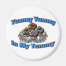 Cupcake Magic Refrigerator Magnet