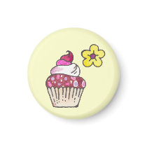 Cupcake magnets