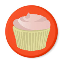 Cupcake magnets by BellyJeans Cupcake magnets
