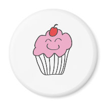 Cupcake Refrigerator Magnets