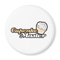 Cupcake Master Refrigerator Magnet