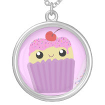 Cupcake Necklace