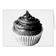 Cupcake Nice Design vintage stylish Greeting Card