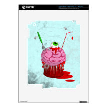 Cupcake Of The Dead iPad 3 Decals