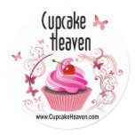 Cupcake Packaging Sticker "Cupcake Heaven"