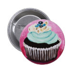 Cupcake Painting Button buttons