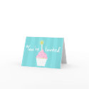 Cupcake Party Card by spinsugar Cupcake Party Card