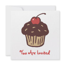 Cupcake Party Invitation