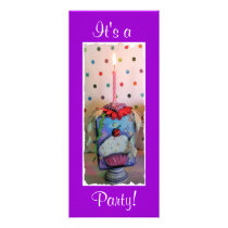 Cupcake Party Invitation invitations