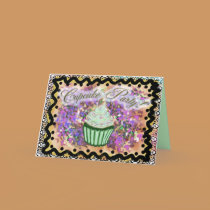 Cupcake Party Invitation cards by Perlyyyy Cupcake Party Invitation cards