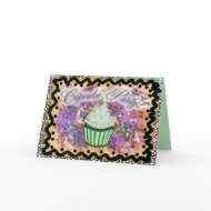 Cupcake Party Invitation card
