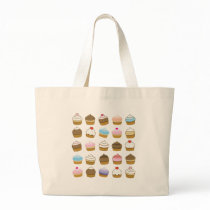 cupcake pattern bags by thecuteinstitute cupcake pattern bags