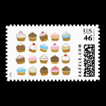 cupcake pattern stamp
