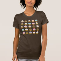 cupcake pattern Tee t-shirts