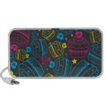 cupcake pattern travelling speaker