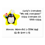 Cupcake Penguin Business Cards