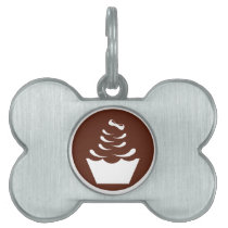 Cupcake Pet Tag
