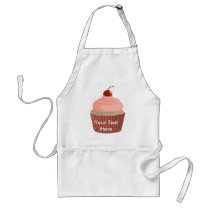 Cupcake-Pink and Red aprons