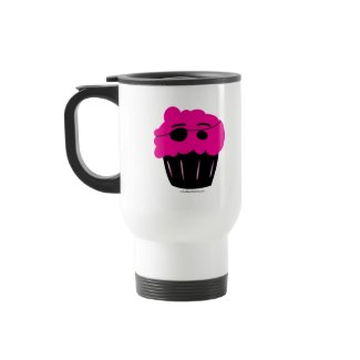 Cupcake Pirate To Go mug