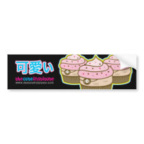 cupcake pirates sticker bumper stickers
