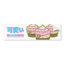 cupcake pirates sticker bumper stickers