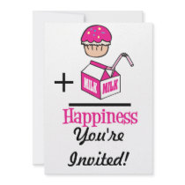 Cupcake Plus Milk Happiness Announcement