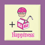 Cupcake Plus Milk Happiness