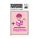 Cupcake Plus Milk Happiness postage by cupcakewear Cupcake Plus Milk Happiness postage