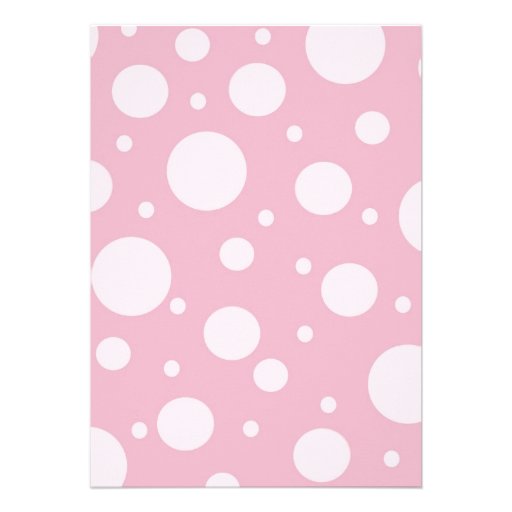 Cupcake & Polka Dots - Green Custom Invitations