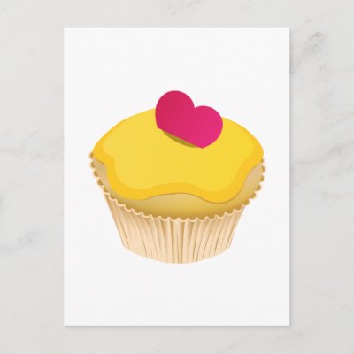 Cupcake Post Cards