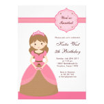 Cupcake Princess Birthday Invitation